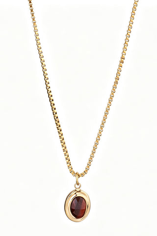 Tone Heart Pendant Necklace