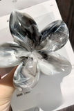 Flower-Shaped Hair Claw Clip