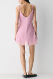 Tie Strap Wrap Mini Dress