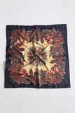 Vintage Collage Print Square Scarf