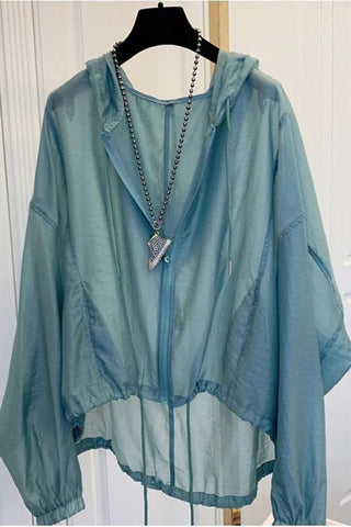 Hooded Sun Protection Jacket
