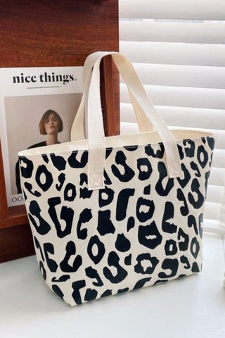 Leopard Print Large Everyday Tote