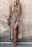 Paisley Layered Detail Romper