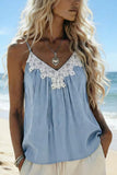 Lace Trim V-Neck Camisole