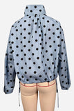 Button-Up Polka Dot Jacket