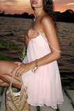 Flowy Spaghetti Strap Mini Dress