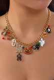 Halloween Charm Chain Necklace