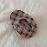 Floral Polka Dot Plaid Bow Butterfly Hair Clip