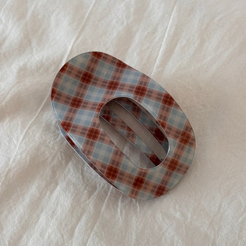 Floral Polka Dot Plaid Bow Butterfly Hair Clip