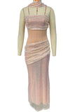 Elegant Strapless Evening Gown