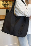 Grommet Side Button Tote Bag