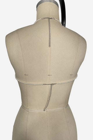 Beaded Layered Halter Tank Top