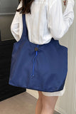 Grommet Side Button Tote Bag