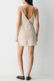 Tie Strap Wrap Mini Dress