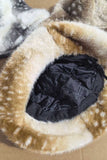 Faux Fur Spotted Bucket Hat