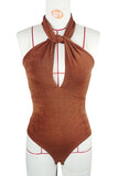 Twist Halter Bodysuit