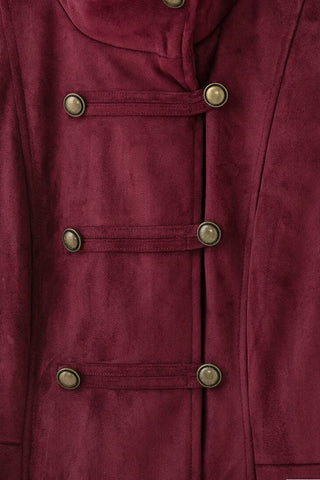 Double-Breasted Military Jacket