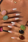 Natural Stone Statement Ring