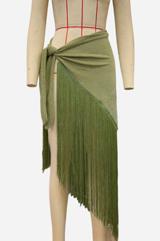 Fringe Halter Sleeveless Tank Top