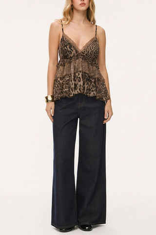 Layered Ruffle V-Neck Camisole