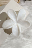 Flower-Shaped Hair Claw Clip