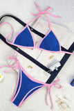 Tie-Back Halter Bikini Sets