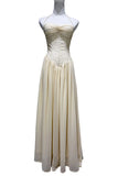 Lace Corset Halter Maxi Casual Dress