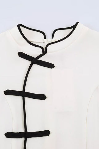 Tie-Front Sleeveless Dress