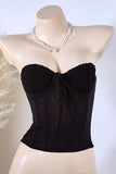 Strapless Ruched Tank Top