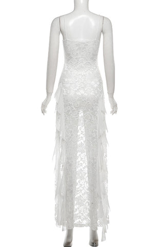 Spaghetti Strap Lace Dress