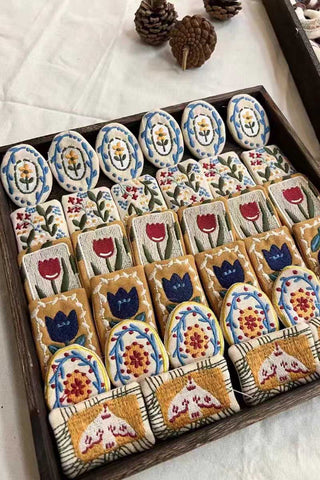 Floral Art Decorative Brooch