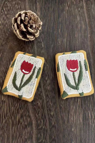 Floral Art Decorative Brooch