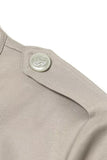 Double-Breasted Zipper Jacket