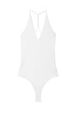 V-Neck Sleeveless Cutout Bodysuit