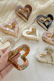 Hollow Heart-Shaped Hair Claw Clip