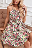 Floral Tie-Front Cami Dress
