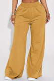 Wide-Leg Casual Pants