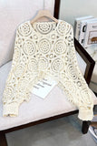 Intricate Crochet Lace Blouse