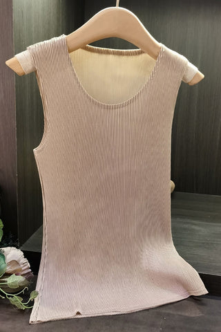 Stylish Ribbed Tank Top