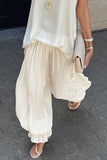 Elegant Wide-Leg Casual Pants