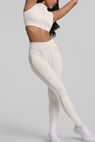 Sleek High-Waist Casual Leggings