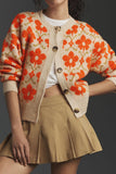 Floral Button-Up Cardigan