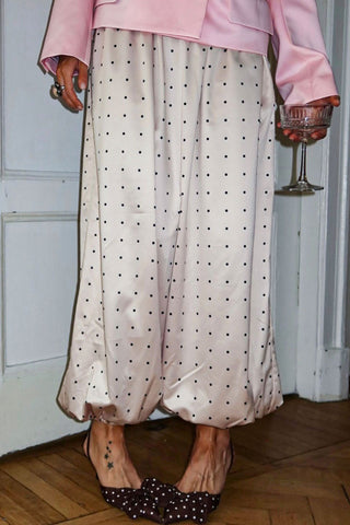 Polka Dot Casual Pants