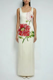 Floral Embellished Maxi Dress