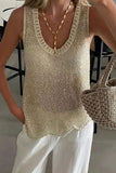 Elegant Knit Tank Top