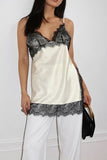 Lace-Trimmed Camisole Top