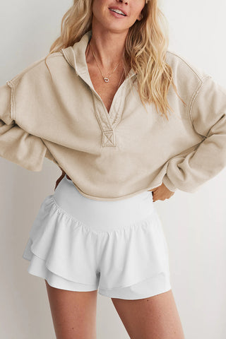 Casual Zip-Up Hoodie