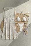 Elegant Crochet Bikini Set