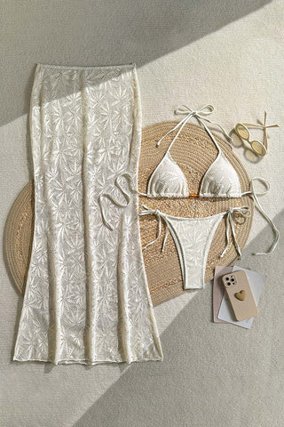 Elegant Crochet Bikini Set