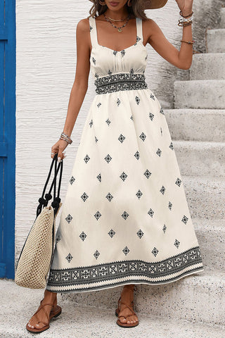 Elegant Print Cocktail Dress